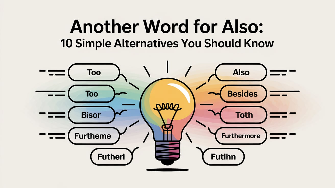 Another Word for Also: 10 Simple Alternatives You Should Know